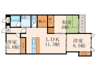 ココガモ＆壷壷蒲生の物件間取画像